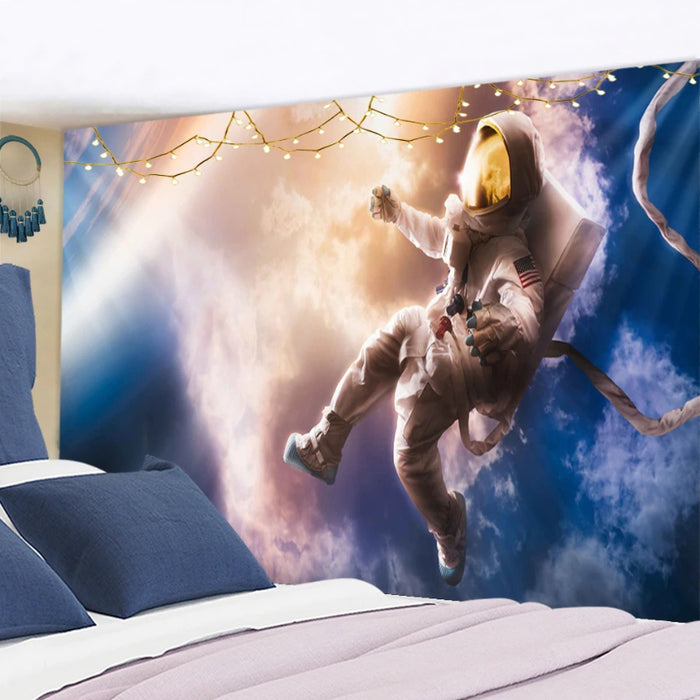 Astronaut Tapestry Wall Hanging Tapis Cloth