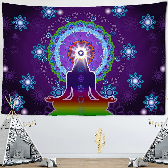 Sun And Moon Tapestry Wall Hanging Tapis Cloth