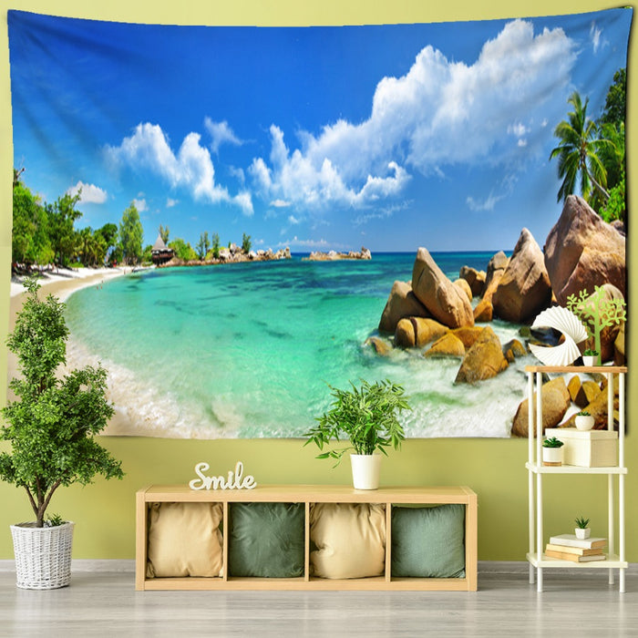 Natural Forest Tapestry Wall Hanging Tapis Cloth