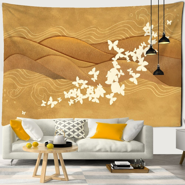 Mountain Tapestry Wall Hanging Tapis Cloth