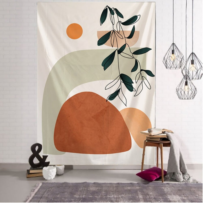 Abstract Art Tapestry Wall Hanging Tapis Cloth