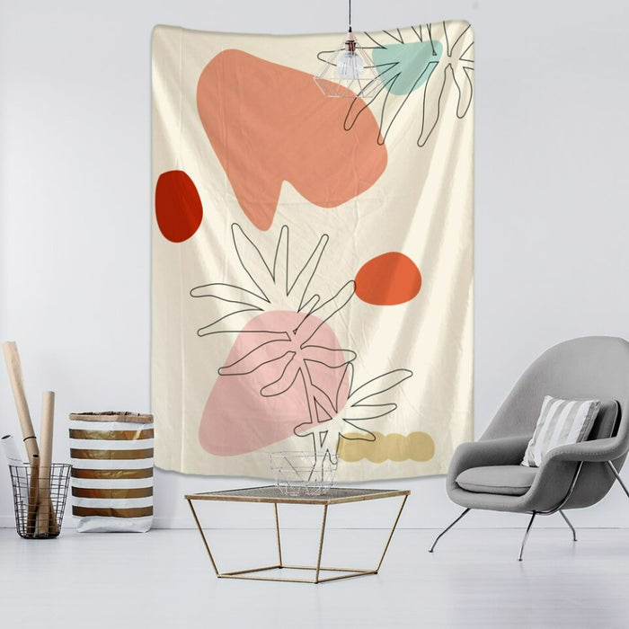 Modern Minimalist Design Tapestry Wall Hanging Tapis Cloth