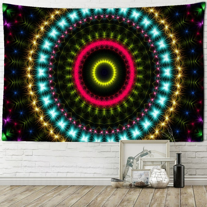 Colorful Radiant Tapestry Wall Hanging Tapis Cloth