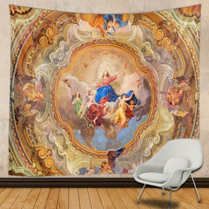 The Vienna Church Tapestry Wall Hanging Tapis Cloth