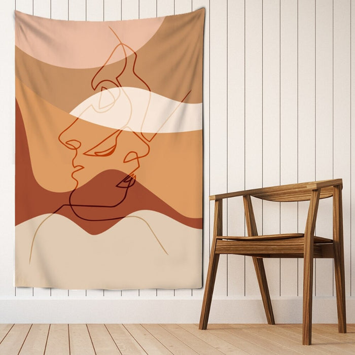 Bohemian Art Tapestry Wall Hanging Tapis Cloth