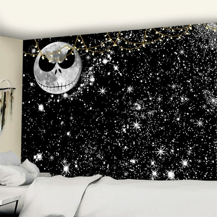 Black and White Style Tapestry Wall Hanging Tapis Cloth