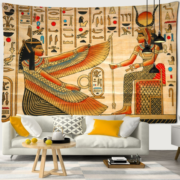 Egyptian Tribal Savage Tapestry Wall Hanging Tapis Cloth