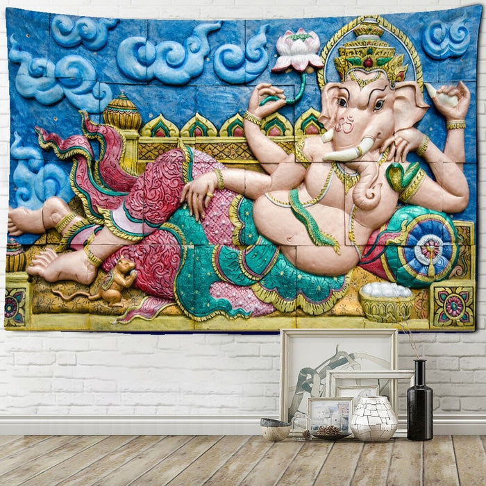 Angel Mandala Art Tapestry Wall Hanging Tapis Cloth