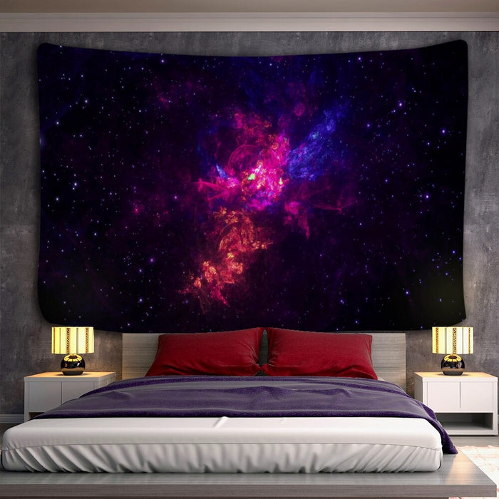 Universe Celestial Body Tapestry Wall Hanging Tapis Cloth