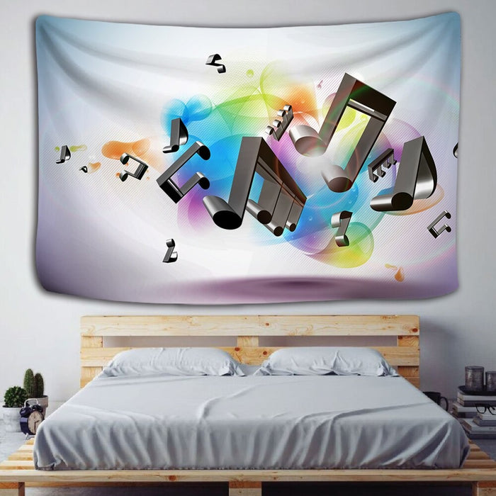 Psychedelic Music Tapestry Wall Hanging Tapis Cloth