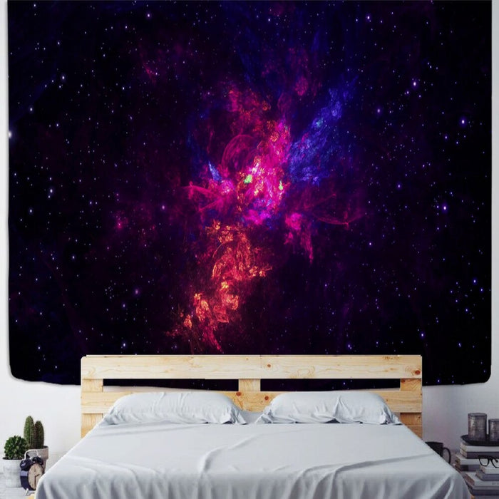 Universe Celestial Body Tapestry Wall Hanging Tapis Cloth