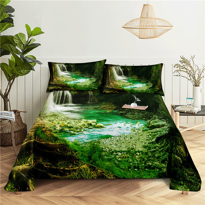 Forest Digital Print Bedding Set