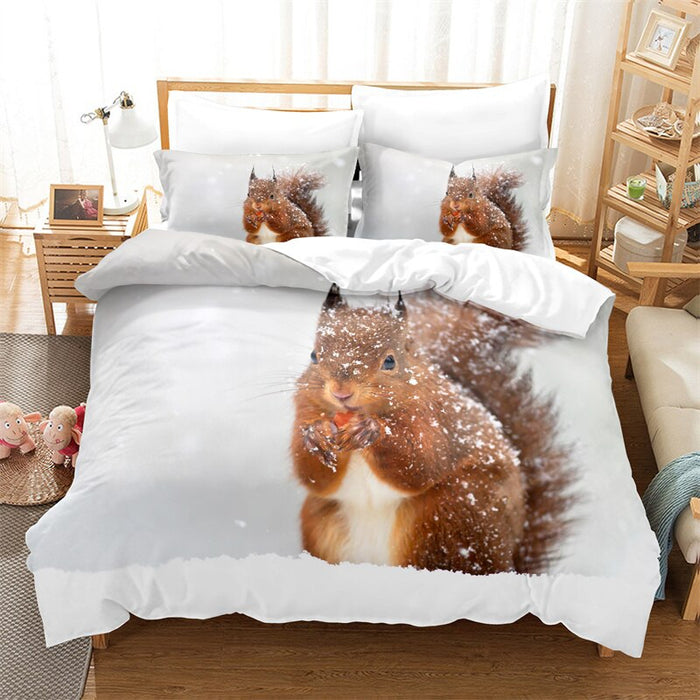Animals Printed Bedding Set