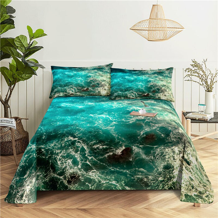 Spray Print Pattern Bedding Set