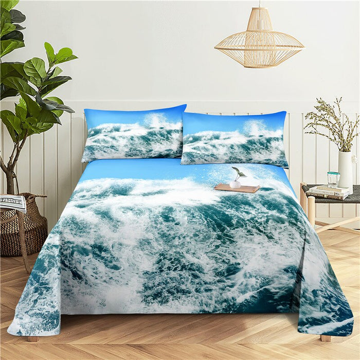 Spray Print Pattern Bedding Set