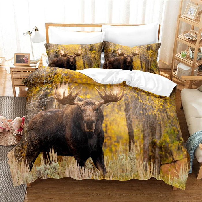 Animals Printed Bedding Set