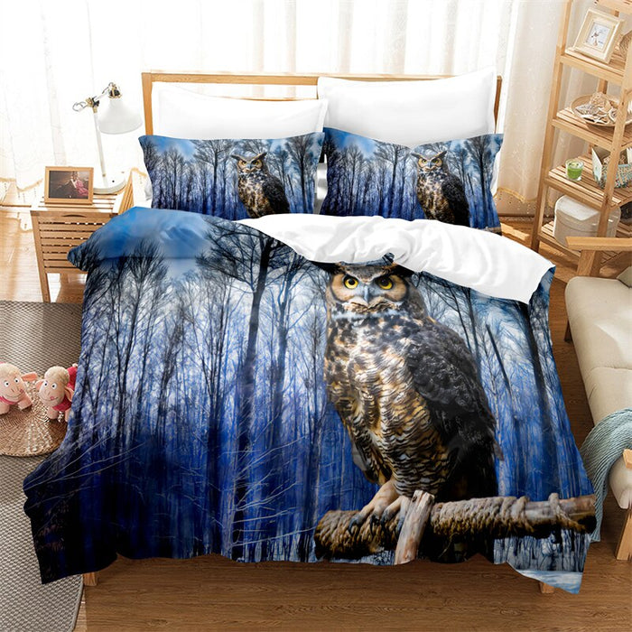 Wild Animals Printed Bedding Set