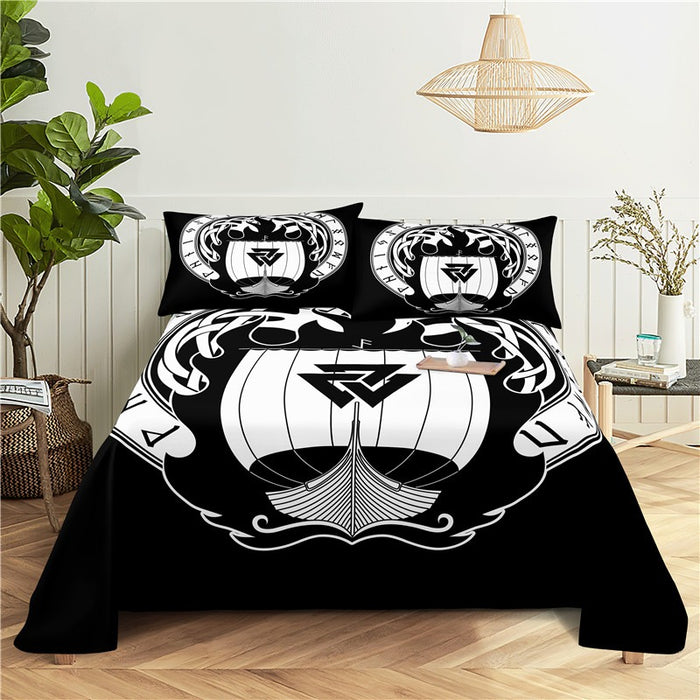 Cartoon Print Bedding Set