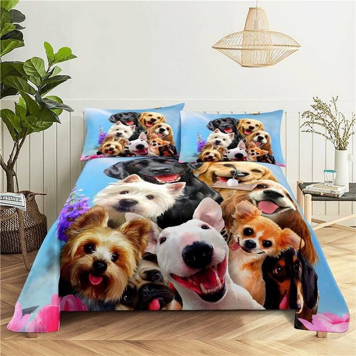 3D Print Dogs Bedding Set