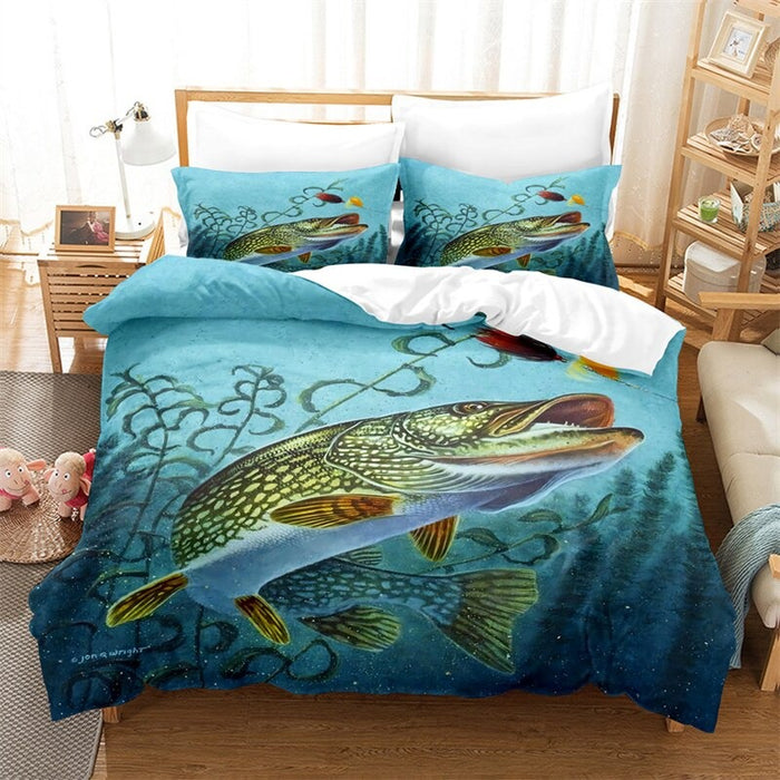 Marine Animal Duvet Cover Set