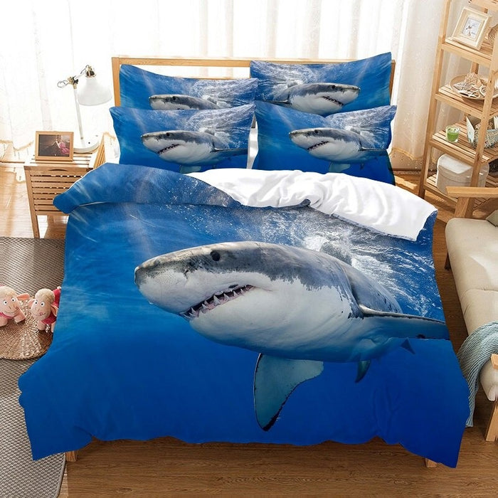 Marine Animal Duvet Cover Set