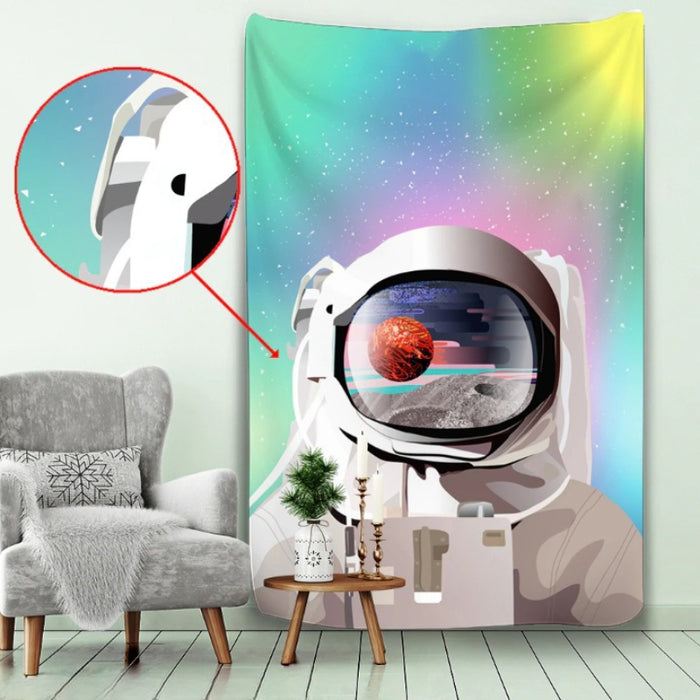 Psychedelic Space Tapestry Wall Hanging Tapis Cloth