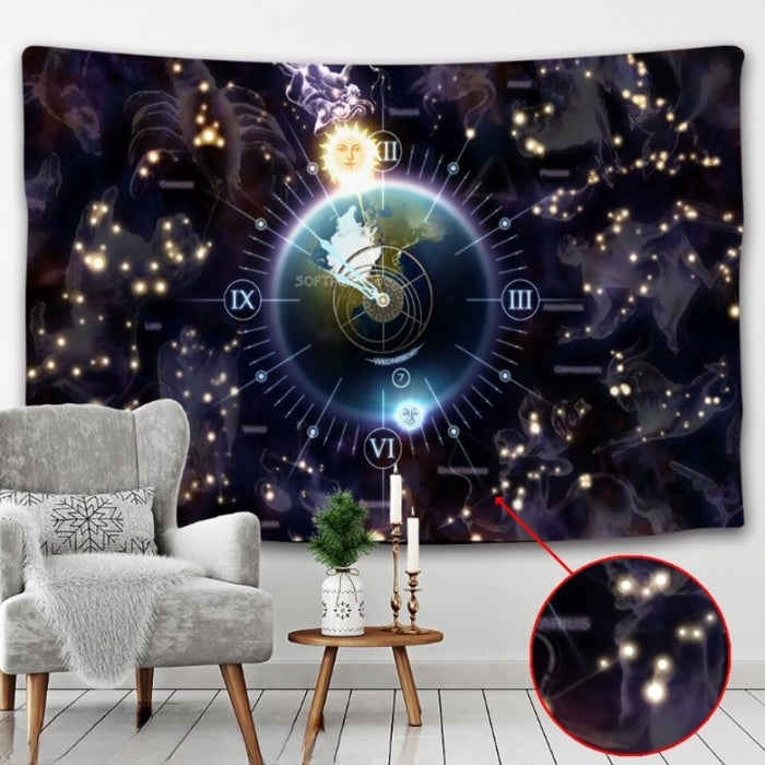 The Galaxy Tapestry Wall Hanging Tapis Cloth