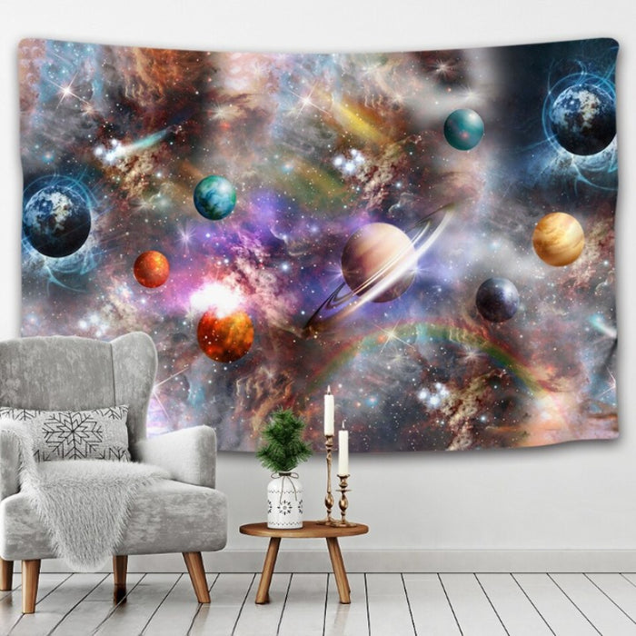 The Galaxy Tapestry Wall Hanging Tapis Cloth