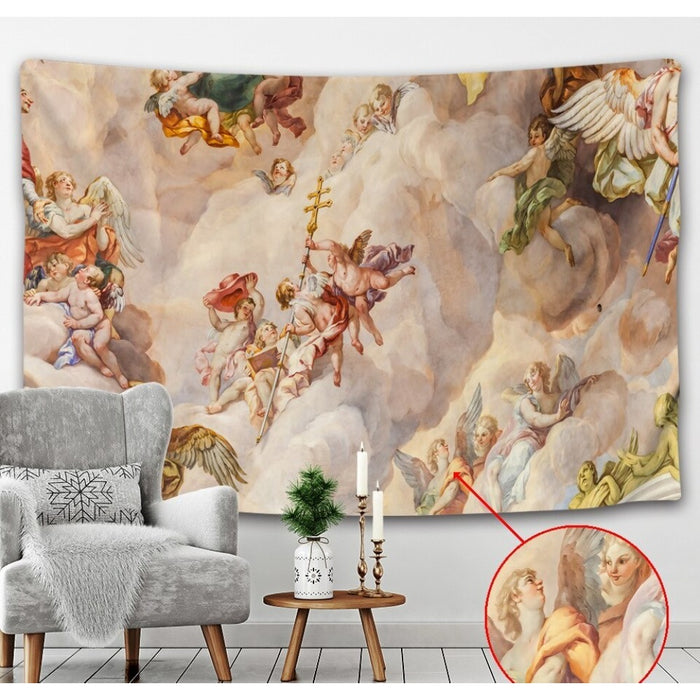 Abstract Painting Art Tapestry Wall Hanging Tapis Cloth