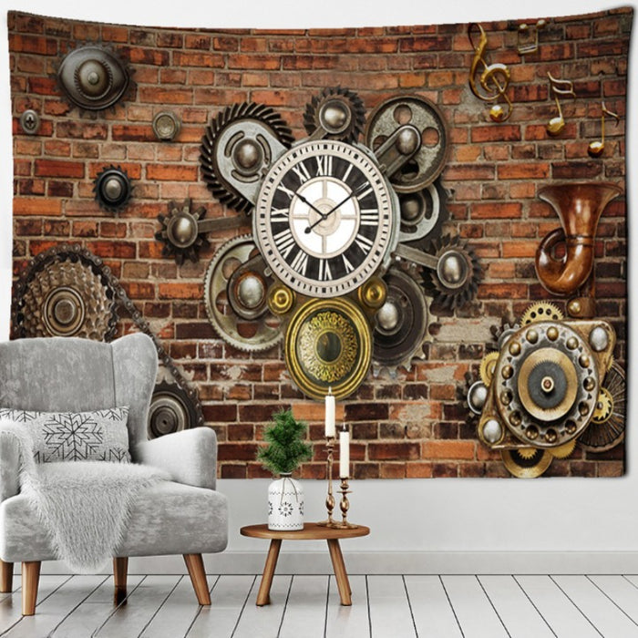 Stone Wall Tapestry Wall Hanging Tapis Cloth