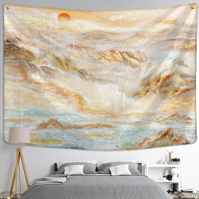 Waterfall Mural Tapestry Wall Hanging Tapis Cloth