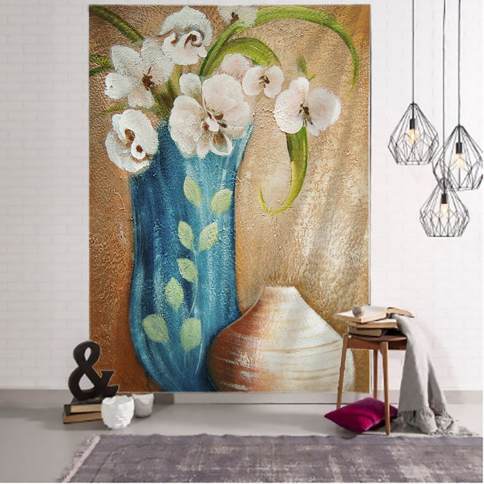 Vintage Floral Decorative Tapestry Wall Hanging