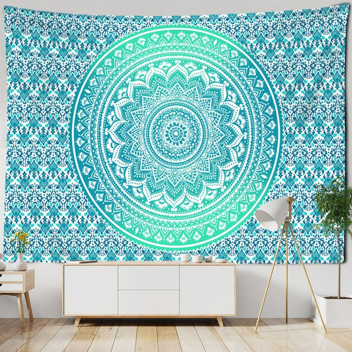 Colorful Wheels Tapestry Wall Hanging Tapis Cloth