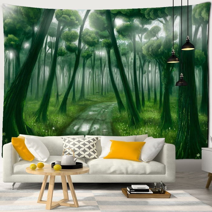 Wild Jungle Tapestry Wall Hanging Tapis Cloth