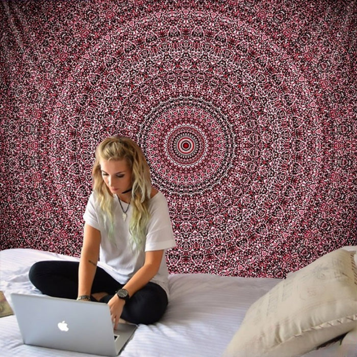 Trippy Artwork Tapestry Wall Hanging Tapis Cloth