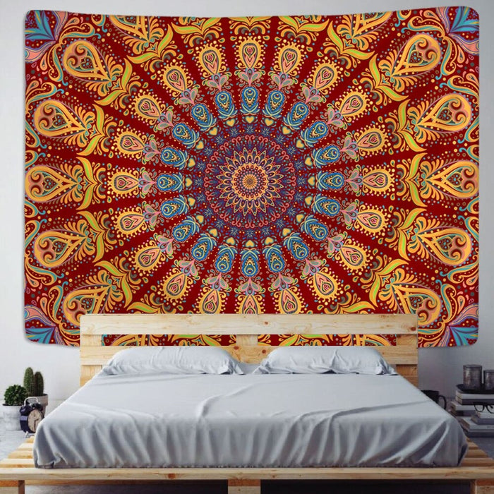 Boho Mandala Tapestry Wall Hanging Tapis Cloth