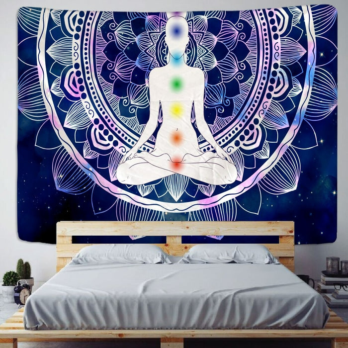 Inner Peace Tapestry Wall Hanging Tapis Cloth
