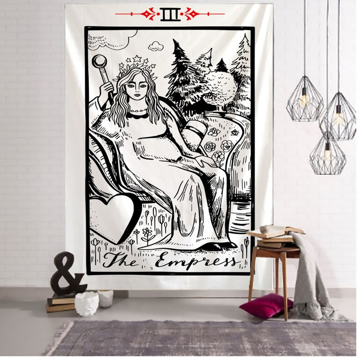 Illustration Of Middle Ages Tapestry Wall Hanging Tapis Cloth