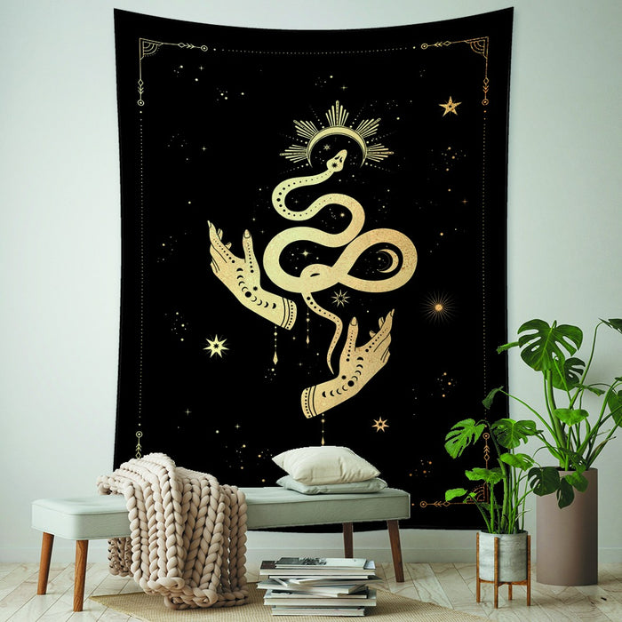 Tarot Style Tapestry Wall Hanging Tapis Cloth