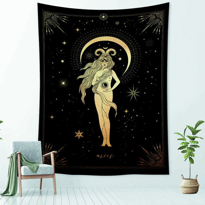Creative Style Myth Tapestry Wall Hanging Tapis Cloth