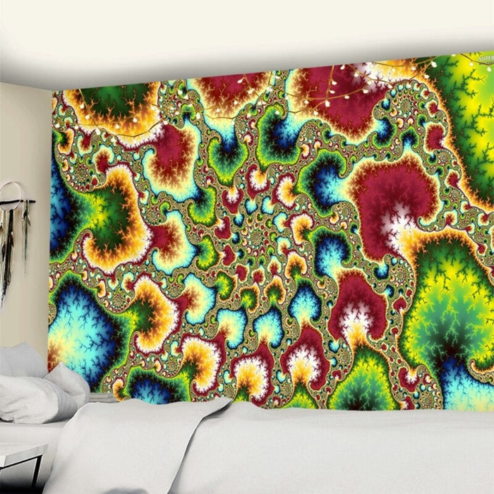 Bohemian Fairytale Mushroom Tapestry Wall Hanging Tapis Cloth