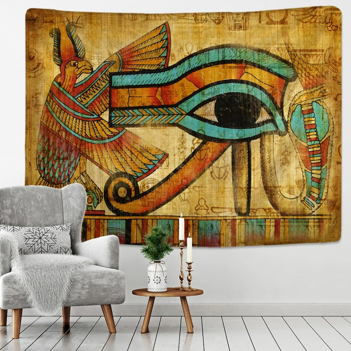 Ancient Egyptian Tapestry Wall Hanging Tapis Cloth