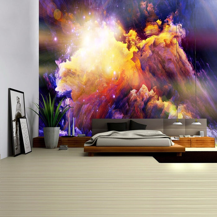 3D Galaxy Tapestry Wall Hanging Tapis Cloth