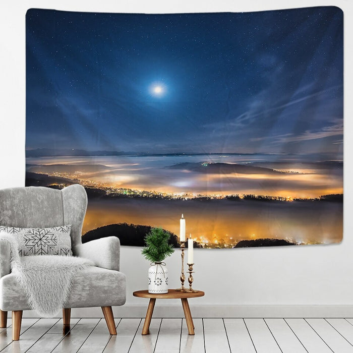 Sky Pattern Tapestry Wall Hanging Tapis Cloth