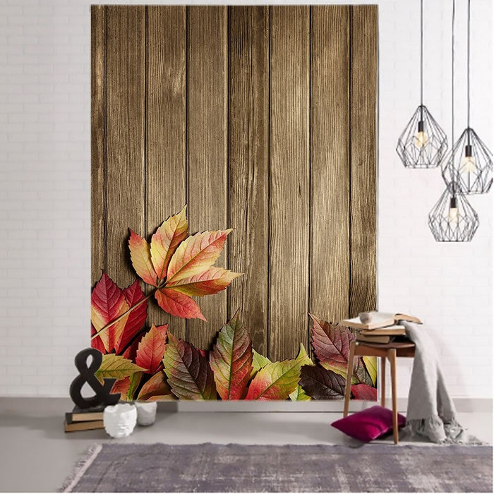 Wooden Board Tapestry Wall Hanging Tapis Cloth