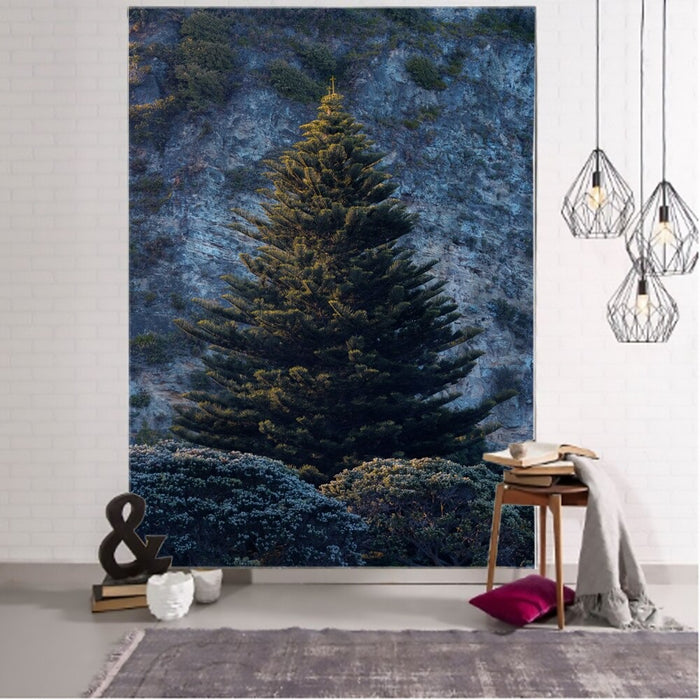 Christmas Art Tapestry Wall Hanging Tapis Cloth