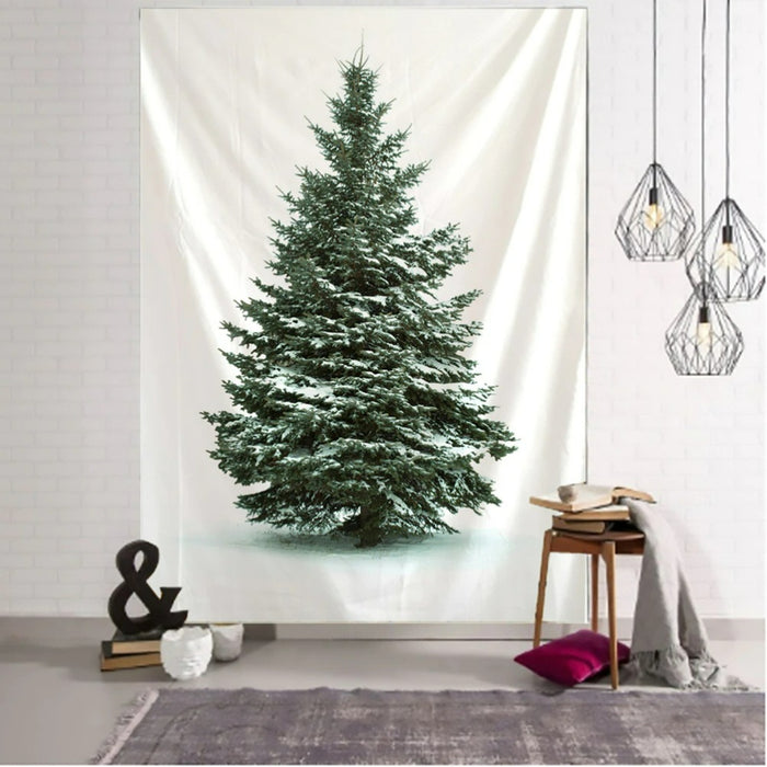 Merry Christmas Tapestry Wall Hanging Tapis Cloth