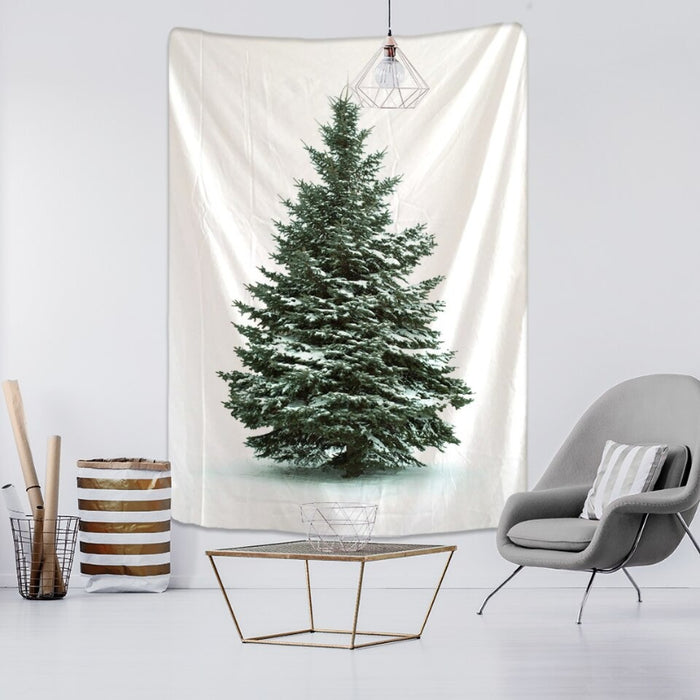 The Christmas Tree Tapestry Wall Hanging Tapis Cloth