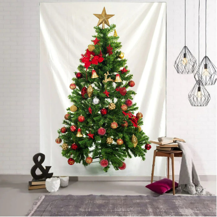 Christmas Tree Tapestry Wall Hanging Tapis Cloth