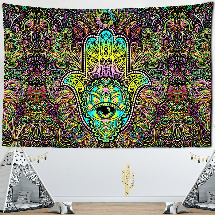 Yoga Chakras Tapestry Wall Hanging Tapis Cloth